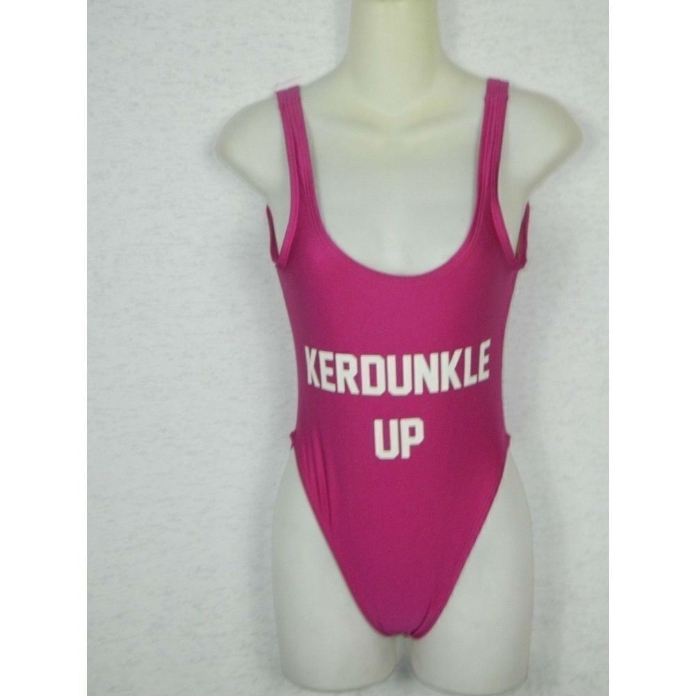 Private Party Pink One Piece Swimwear